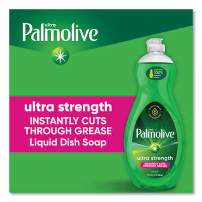 Dish Soap Liquid, Green Scent, 32.5 oz Bottle, 9/Carton
