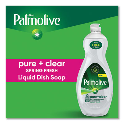 Pure + Clear Dishwashing Liquid, Spring Fresh Scent, 32.5 oz