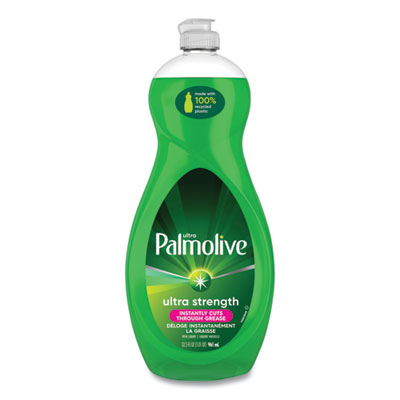 Dish Soap Liquid, Green Scent, 32.5 oz Bottle, 9/Carton