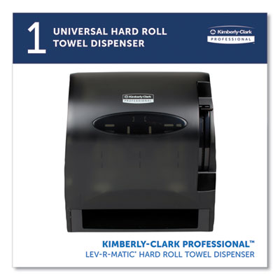 Lev-R-Matic Roll Towel Dispenser, 13.75 x 9.25 x 11.75, Smok
