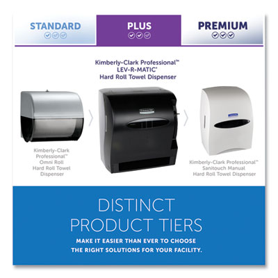 Lev-R-Matic Roll Towel Dispenser, 13.75 x 9.25 x 11.75, Smok