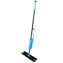 Mopster 2.0 Microfiber Bucketless Mop, 16.25 x 3.25 Blue Mic