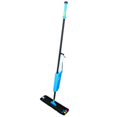 Mopster 2.0 Microfiber Bucketless Mop, 16.25 x 3.25 Blue Mic