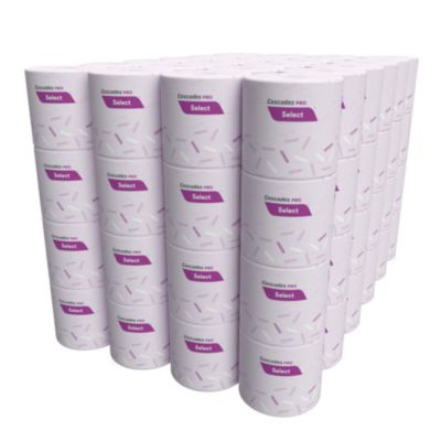 Select Standard Bath Tissue, Septic Safe, 1-Ply, White, 1,00