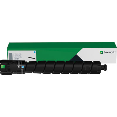 83D0HC0 Toner Cartridge, 22,000 Page-Yield, Cyan