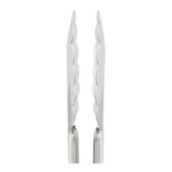Dura-Kool Tongs, Stainless Steel, 9.5", Silver/Black