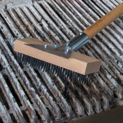 Sparta Broiler Master Grill Brush and Scraper with Handle, M