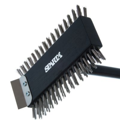 Sparta Broiler Master Grill Brush and Scraper with Handle, M