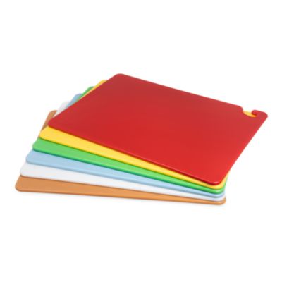 Cut-N-Carry Color Cutting Board with Molded-In Ruler, Assort