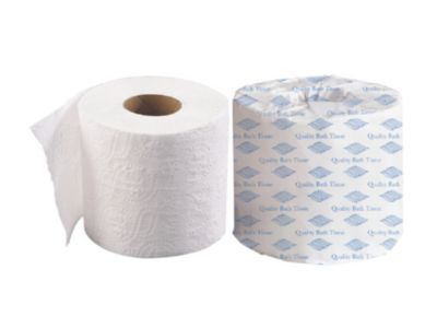 Standard Bath Tissue, 2-Ply, White, 500 Sheets/Roll, 96 Roll
