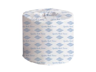 Standard Bath Tissue, 2-Ply, White, 500 Sheets/Roll, 96 Roll
