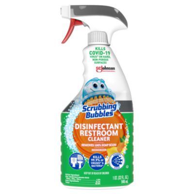 Disinfectant Restroom Cleaner, Citrus Scent, 32 oz Spray Bot