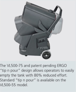 Advance VL500 75 Ergo Wet/Dry - 19 gal