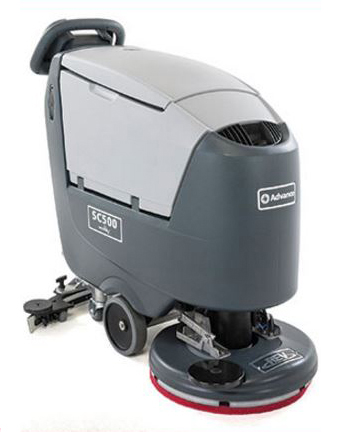 Advance SC500 Disc Floor Scrubber - maint-free batteries