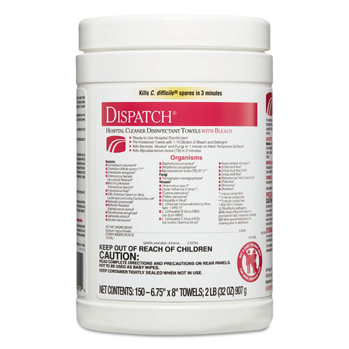 Clorox Dispatch Disinfectant Wipes