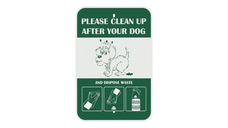 Poopy Pouch Sign