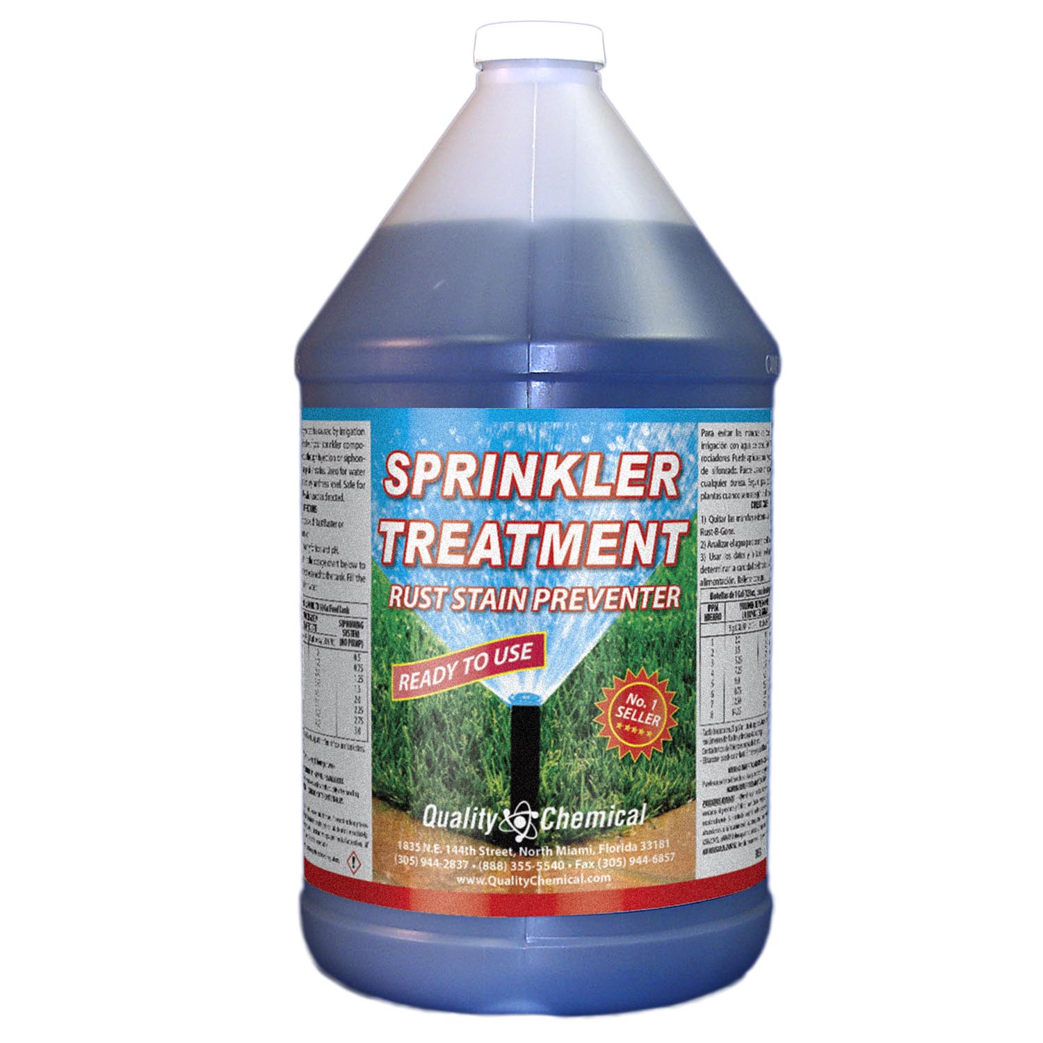 Sprinkler Treatment Rust Stain Preventor