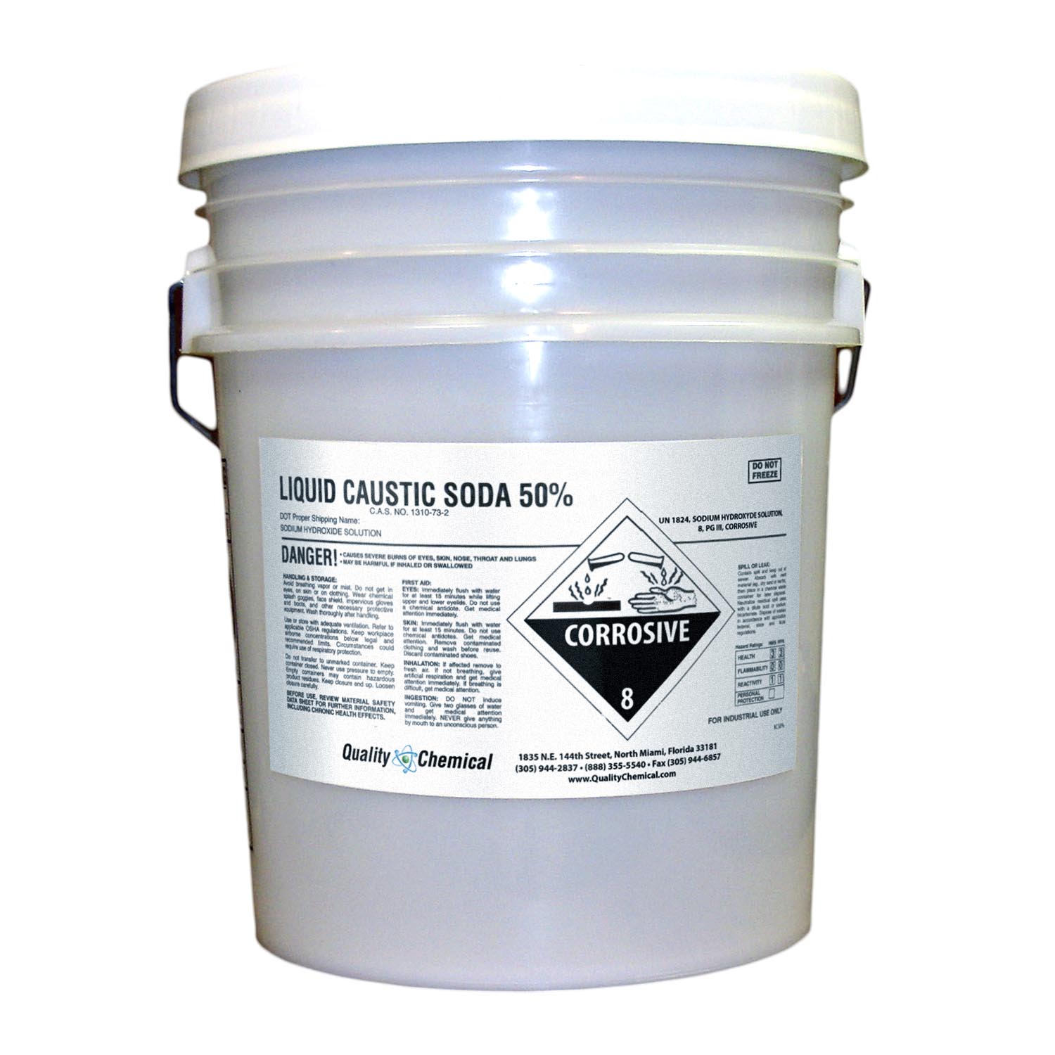 Sodium Hydroxide Liquid (Caustic Soda) - 50%