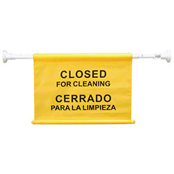 Closed for Cleaning Sign