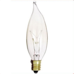 15 watt incadescent candelabra base