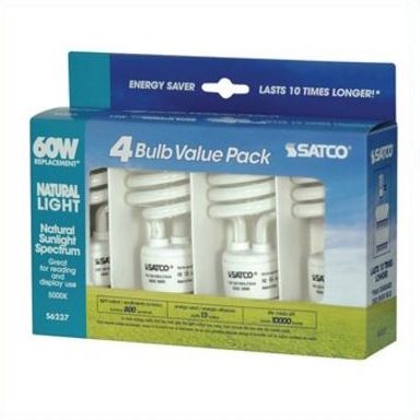 Compact Fluorescent Mini Spiral - 13 watt