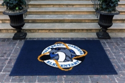 Waterhog Logo Inlay II Mat - Fashion Border