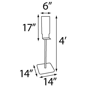 Automatic Dispenser with Floor Stand