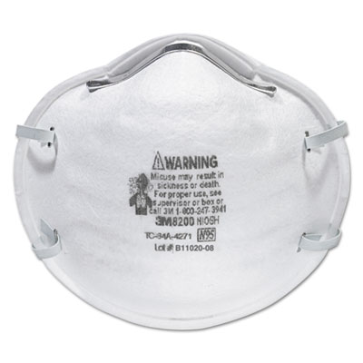 Respirator  NIOSH N95, 20 Per box