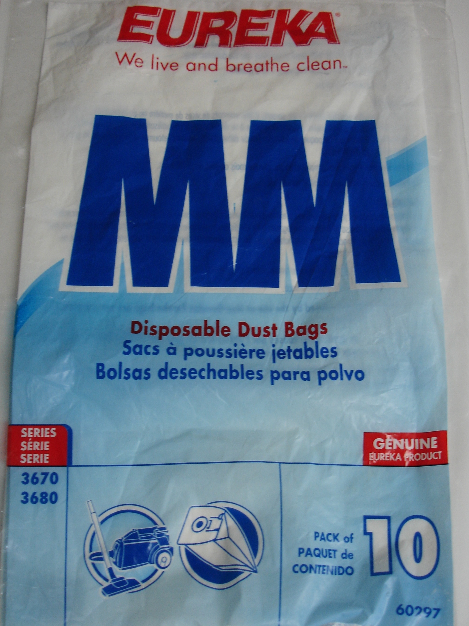 Sanitaire/Eureka MM Paper Bags