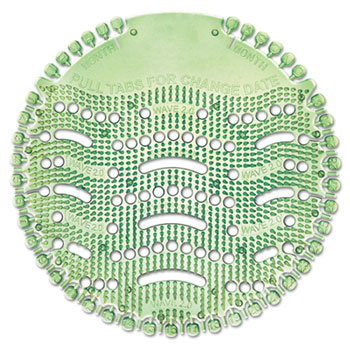 Wave 3D Urinal Screen - Cucumber Melon