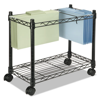 Quality Chemical Company - High-Capacity Rolling File Cart, Metal, 1 ...
