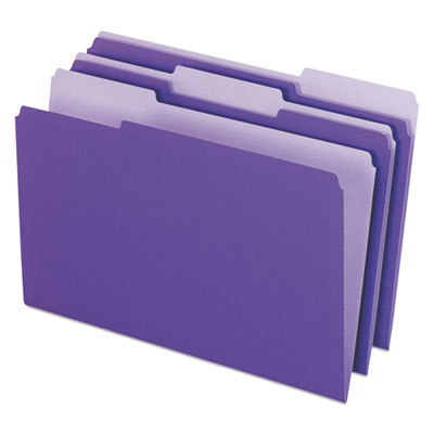 Quality Chemical Company - Interior File Folders, 1/3-Cut Tabs ...