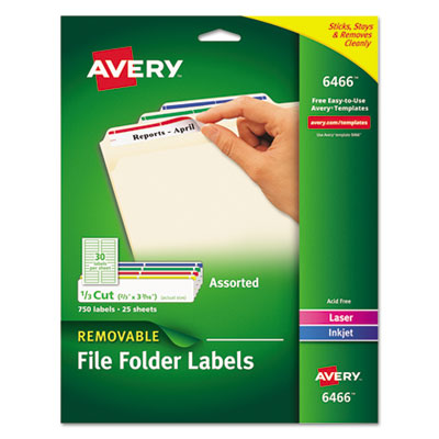 Quality Chemical Company - Removable File Folder Label with Sure Feed ...