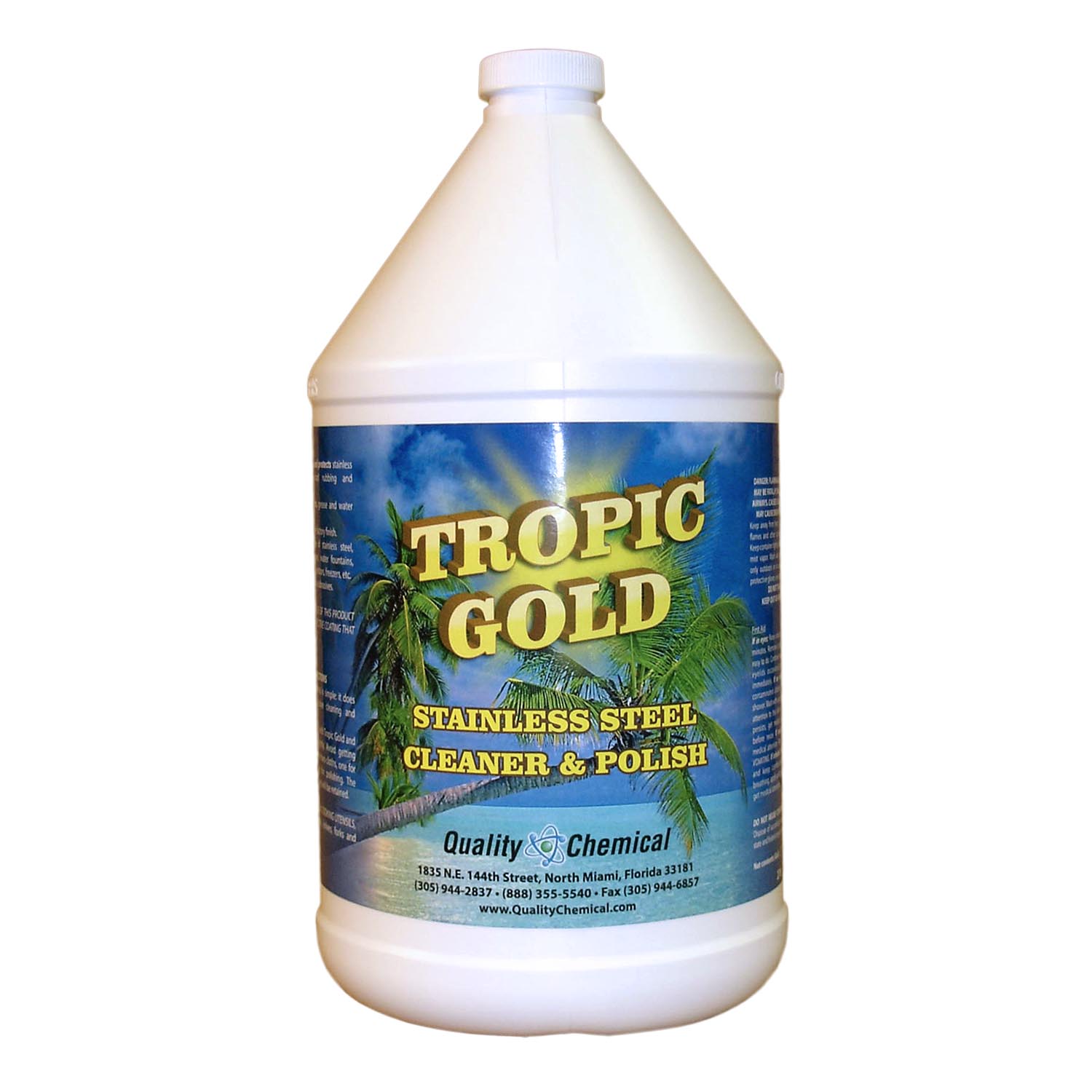 Quality Chemical Company - Tropic Gold Stainless Steel Polish