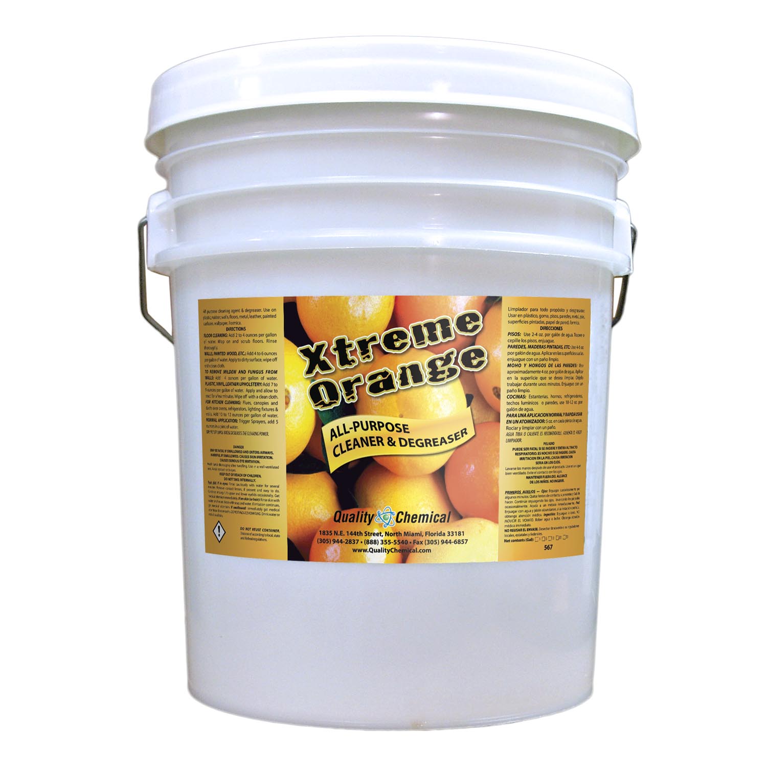 Quality Chemical Company - Xtreme Orange Citrus Degreaser
