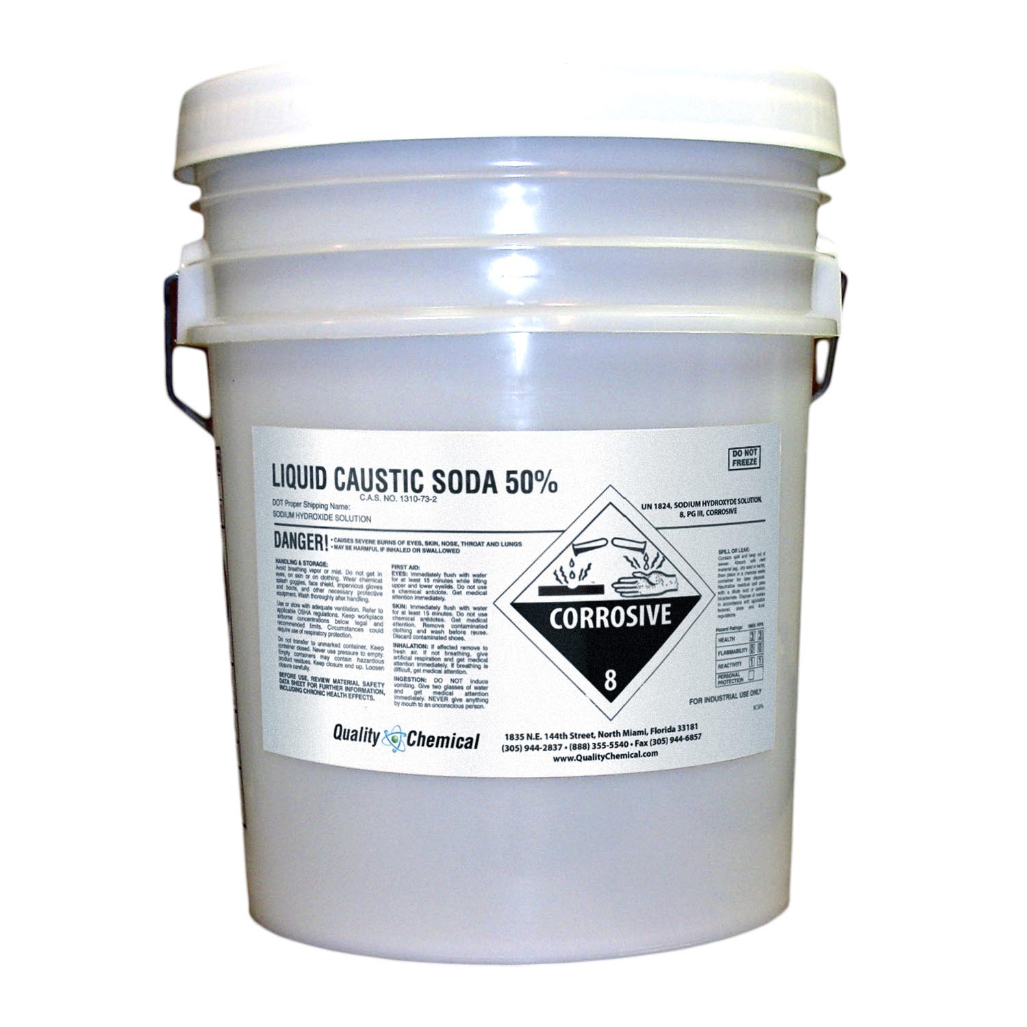 Quality Chemical Company - Sodium Hydroxide Liquid (Caustic Soda